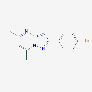 2-(4-bromophenyl)-5,7-dimethylpyrazolo[1,5-a]pyrimidine图片