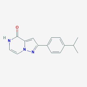 2-(4-Isopropylphenyl)pyrazolo[1,5-a]pyrazin-4(5H)-one图片