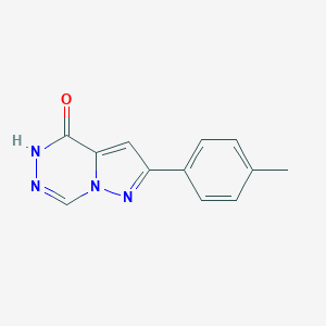 2-(4-methylphenyl)pyrazolo[1,5-d][1,2,4]triazin-4(5H)-one图片