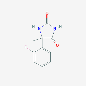 5-(2-fluorophenyl)-5-methylimidazolidine-2,4-dione图片