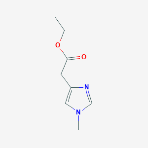 Ethyl 2-(1-methyl-1H-imidazol-4-yl)acetate图片
