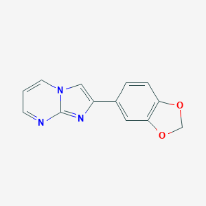 2-Benzo[1,3]dioxol-5-yl-imidazo[1,2-a]pyrimidine图片
