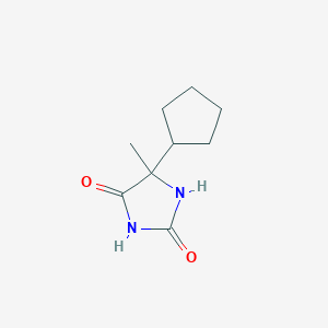 5-cyclopentyl-5-methylimidazolidine-2,4-dione图片