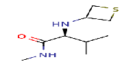 (2S)-N,3-dimethyl-2-[(thietan-3-yl)amino]butanamide图片