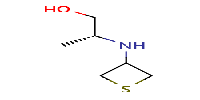 (2R)-2-[(thietan-3-yl)amino]propan-1-ol图片