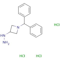 1-(diphenylmethyl)-3-hydrazinylazetidinetrihydrochloride图片