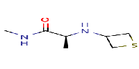 (2S)-N-methyl-2-[(thietan-3-yl)amino]propanamide图片