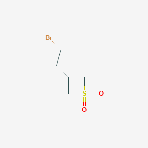3-(2-bromoethyl)-1λ?-thietane-1,1-dione图片