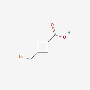 3-(bromomethyl)cyclobutane-1-carboxylicacid图片