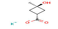 Potassium3-hydroxy-3-methylcyclobutane-1-carboxylate图片