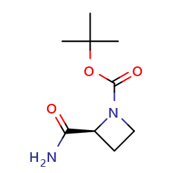 tert-butyl(2S)-2-carbamoylazetidine-1-carboxylate图片
