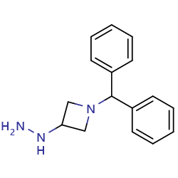1-(diphenylmethyl)-3-hydrazinylazetidine图片