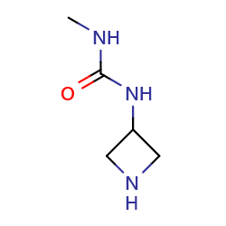 1-(azetidin-3-yl)-3-methylurea图片