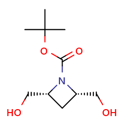 tert-butylcis-2,4-bis(hydroxymethyl)azetidine-1-carboxylate图片