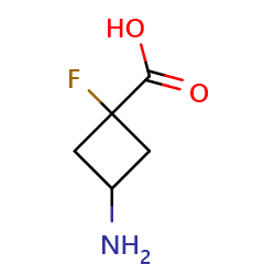 3-Amino-1-fluorocyclobutane-1-carboxylicacid图片