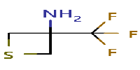 3-(trifluoromethyl)thietan-3-amine图片