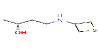(2R)-4-[(thietan-3-yl)amino]butan-2-ol图片