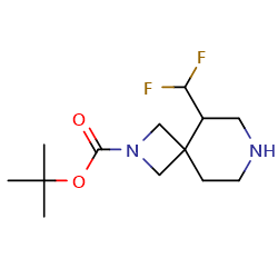 tert-butyl5-(difluoromethyl)-2,7-diazaspiro[3,5]nonane-2-carboxylate图片