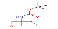 tert-butylN-[3-(iodomethyl)oxetan-3-yl]carbamate图片