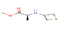 methyl(2S)-2-[(thietan-3-yl)amino]propanoate图片