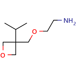 2-{[3-(propan-2-yl)oxetan-3-yl]methoxy}ethan-1-amine图片