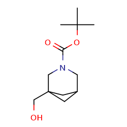 tert-butyl1-(hydroxymethyl)-3-azabicyclo[3,1,1]heptane-3-carboxylate图片