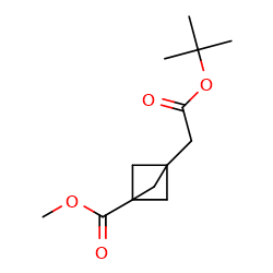 methyl3-(2-tert-butoxy-2-oxo-ethyl)bicyclo[1,1,1]pentane-1-carboxylate图片