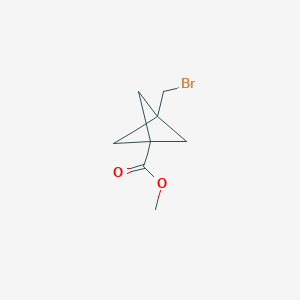 methyl3-(bromomethyl)bicyclo[1,1,1]pentane-1-carboxylateͼƬ