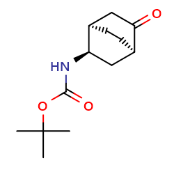 tert-butylN-[(1R,2R,4R)-rel-5-oxobicyclo[2,2,2]octan-2-yl]carbamate图片