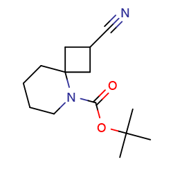 tert-butyl2-cyano-5-azaspiro[3,5]nonane-5-carboxylateͼƬ