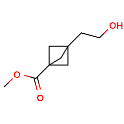 methyl3-(2-hydroxyethyl)bicyclo[1,1,1]pentane-1-carboxylate图片