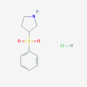 3-(Phenylsulfonyl)pyrrolidinehydrochloride图片