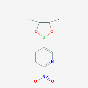 2-nitro-5-(4,4,5,5-tetramethyl-1,3,2-dioxaborolan-2-yl)pyridine图片