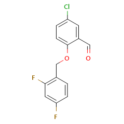 5-chloro-2-[(2,4-difluorophenyl)methoxy]benzaldehyde图片