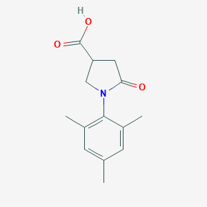 5-oxo-1-(2,4,6-trimethylphenyl)pyrrolidine-3-carboxylicacid图片