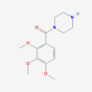 1-(2,3,4-Trimethoxybenzoyl)piperazine图片
