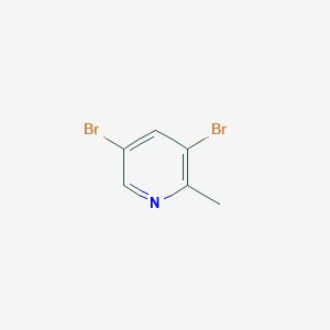3,5-dibromo-2-methylpyridine图片