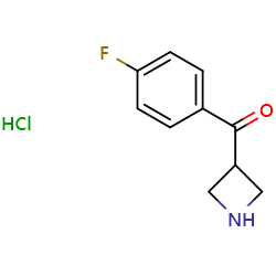 3-(4-fluorobenzoyl)azetidinehydrochloride图片