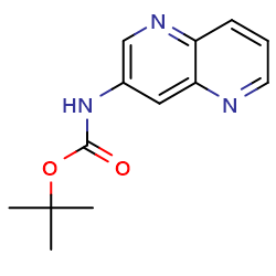 tert-butylN-(1,5-naphthyridin-3-yl)carbamate图片