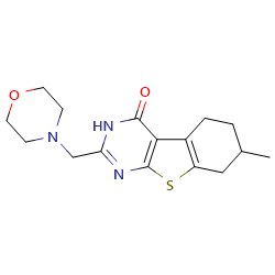 11-methyl-5-[(morpholin-4-yl)methyl]-8-thia-4,6-diazatricyclo[7,4,0,02,?]trideca-1(9),2(7),5-trien-3-one图片