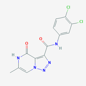 N-(3,4-dichlorophenyl)-6-methyl-4-oxo-4,5-dihydro[1,2,3]triazolo[1,5-a]pyrazine-3-carboxamide图片