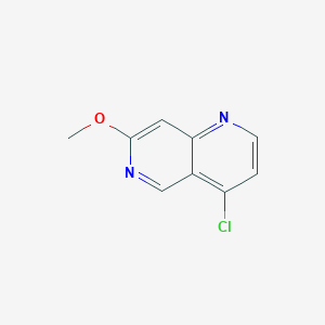 4-chloro-7-methoxy-1,6-naphthyridine图片