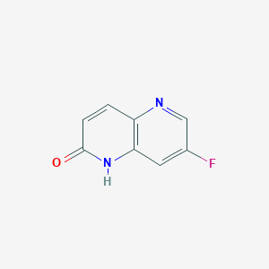 7-fluoro-1,5-naphthyridin-2-ol图片