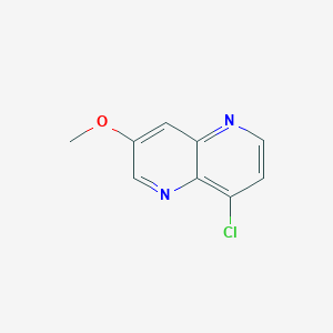 8-chloro-3-methoxy-1,5-naphthyridine图片