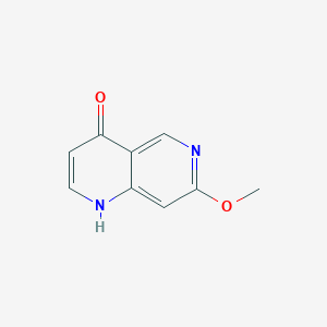 7-Methoxy-1H-1,6-naphthyridin-4-one图片
