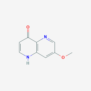 7-methoxy-1,4-dihydro-1,5-naphthyridin-4-one图片