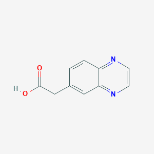2-quinoxalin-6-ylaceticacid图片