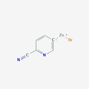 (6-Cyanopyridin-3-yl)zinc bromide,0,25 M in THF图片