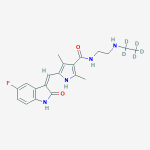 N-Desethyl Sunitinib-d5图片