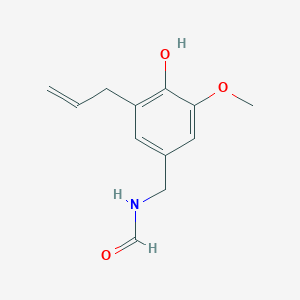 (3-Allyl-4-hydroxy-5-methoxybenzyl)formamide图片